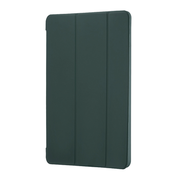 Чехол-книжка Smart Case силиконовый для iPad Pro 12.9 2018; 2020; 2021; 2022; iPad Air 13 2024; 2025; 2026 зеленый Clear Dark Green