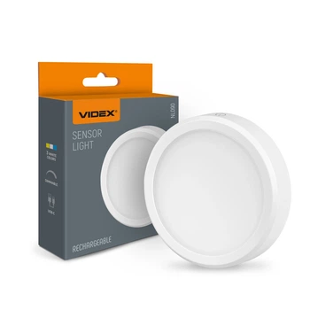 LED Светильник аккумуляторный с датчиком движения VIDEX VL-NL090W White 29266