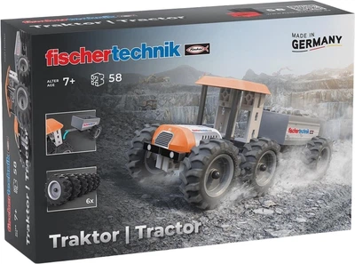 Klocki konstrukcyjne Fischertechnik Traktor 58 elementów (4048962549317)