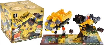 Klocki konstrukcyjne Qbee Blocks and Steps Morska misja 125 elementów QB2345 (4823037612345)