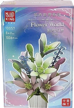Klocki konstrukcyjne Adar kwiaty w wazonie 1006 elementy 3/616165 (5901271616165)
