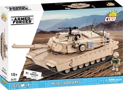 Klocki konstrukcyjne Cobi Armed Forces M1A2 Abrams 1025 elementów COBI-2632 (5902251026325)