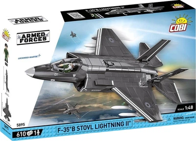 Klocki konstrukcyjne Cobi Armed Forces F-35B Stovl Lightning II 610 elementów COBI-5895 (5902251058951)