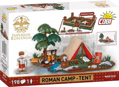 Klocki konstrukcyjne Cobi Imperium Romanum Camp-Tent 198 elementów COBI-20078 (5902251200787)