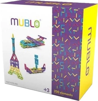 Klocki konstrukcyjne Meli Mublo 200 elementów 50510 (5902431290317)