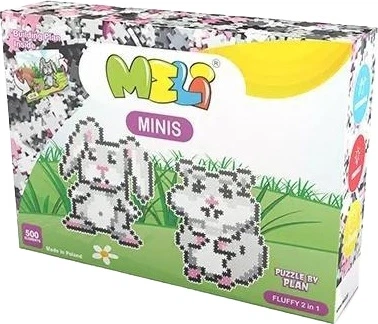 Конструктор Meli Minis Fluffy 2 в 1 500 елементів 50335 (5902431291284)