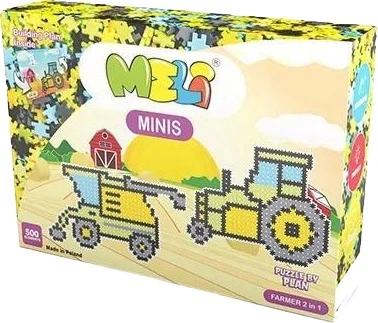Конструктор Meli Minis Фермер 2 в 1 500 елементів 50342 (5902431291475)