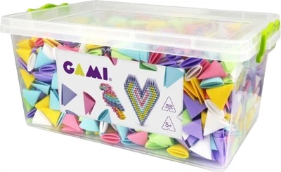 Klocki konstrukcyjne Gami Pink 1500 elementów 50710 (5902431291758)