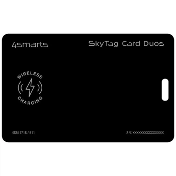 Локализатор 4smarts SkyTag Card Duos ReCharge Black (541718)