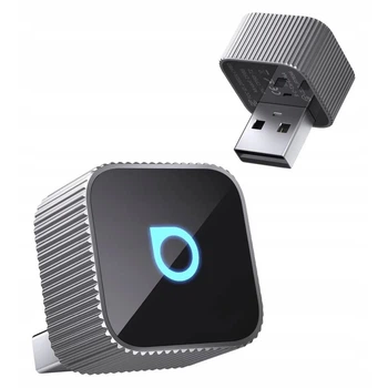 Беспроводной автомобильный адаптер Ottocast Mini Cube T2 Silver (5903396421532)