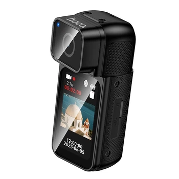 Экшн-камера Hoco DV105 1.47" IPS 2K/15fps Wi-Fi Black (6942007668804)