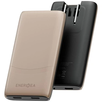 Зарядний пристрій Energea TravelWorld Edge 65W PD/PPS/QC3.0 US/UK/EU Gold (8885020103434)