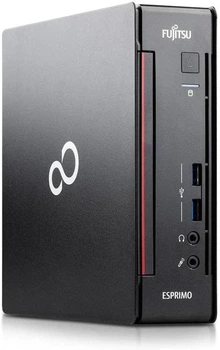 Мини ПК Fujitsu Esprimo Q556 Intel Core i5-6500T / RAM 16GB / SSD 256GB / LAN / Windows 10 Pro / Черный (102149503) - Уценка