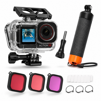 Підводний бокс FitStill 50M+ для DJI Osmo Action 5 Pro/4/3 водонепроникний кейс