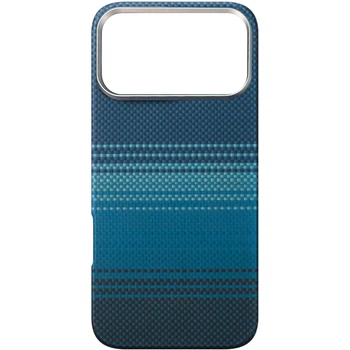 Ультратонкий чохол Carbon Protection Slim MagSafe для iPhone 17 Pro Max (Айфон 17 Про Макс) Blue