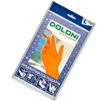 Перчатки латексные Doloni "L"
