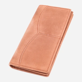 Кошелек кожаный для карточек Vintage leather-22853 Рыжий (ROZ6501092515)