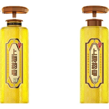 Рідке мило для ванни Shanghai Medicinal Sulfur Soap для чоловіків та жінок, зволожуюче мило для ванни від акне 620 г (випадкове пакування)