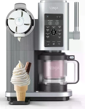 Машина для м'якого морозива Ninja CREAMi Scoop & Swirl 13-в-1, NC701EU