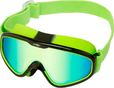 Окуляри-маска для плавання Aqua Speed TIVANO JR FS Mirror 62945 736-38 дитячі Зелені (5905718629459)