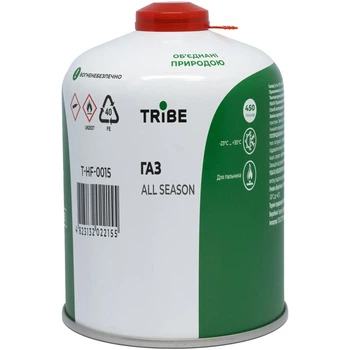 Картридж газовый Tribe резьбовой 450 г (T-HF-0015)