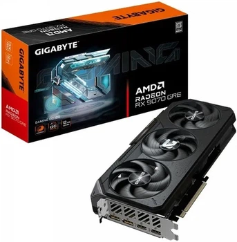 Karta graficzna Gigabyte PCI-Ex Radeon RX 9070 GRE GAMING OC 12GB GDDR6 (192bit) (2920/18000) (2 x HDMI, 2 x DisplayPort) (GV-R907GREGAMING OC-12GD)