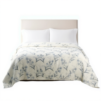 Покрывало на кровать Colorful Home 200*230 см хлопковое indigo 121-504-29-24-5
