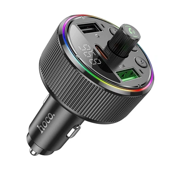 FM-модулятор HOCO E82 Guerrero 30W Quick Charge 3.0 Bluetooth черный