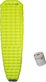 Коврик самонадувающийся Flextail Tiny Slleeping Pad R09 AVS Mummy размер L (196 х 65 х 9 см) Зеленый (6975755966694)