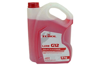Антифриз червоний 5л (Temol) G12 Luxe -42