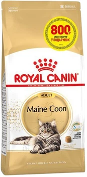Промо набор Сухой корм Royal Canin Maine Coon специально для кошек породы мейн-кун старше 15 месяцев 3.2 кг + 800 г (1292551710654) (12204)