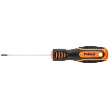 Отвертка Neo Tools крестовая, PH0 x 75 мм, CrV (04-177)