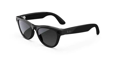 Смарт-очки Ray-Ban | Meta Skyler [Gen 2] Shiny Black Frame/Gradient Graphite Lenses (RW4014 601/T3 52-20)