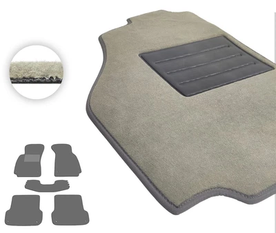 Текстильні килимки Pro-Eco Beige для Seat Exeo (mkI) 2008-2013 (PE 3090366)