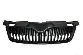 Оригинальная решетка радиатора Skoda Fabia/Roomster 2010-2014, хромированная, 5J0853668C9B9