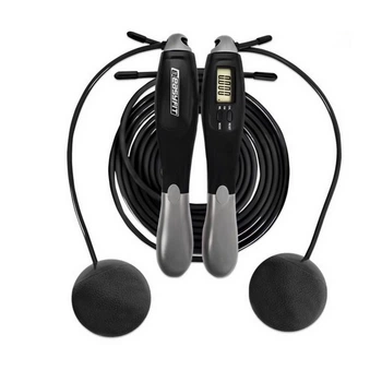 Швидкісна скакалка з лічильником TwinRope EF-1909-GY 2,8 метра