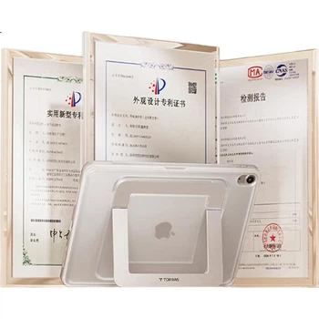 Чохол-підставка TORRAS для iPad Air 4/5/6/7 ударостійкий, білий