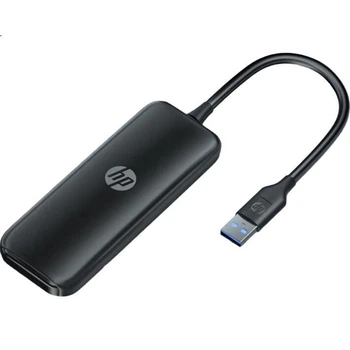 USB-концентратор HP CT110c, расширительный порт USB для компьютера, 4-портовый USB 2.0-концентратор, удлинительный USB-кабель, черный.