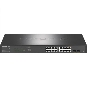 Коммутатор TP-LINK 20-гигабитный SFP+, 16 портов, гигабитный, облачное управление, модель TL-SH2218