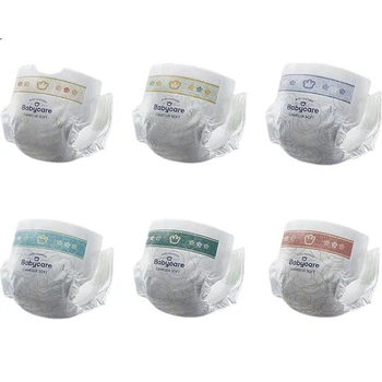Подгузники Babycare Camellia размер NB, 34 шт, до 5 кг, для новорожденных