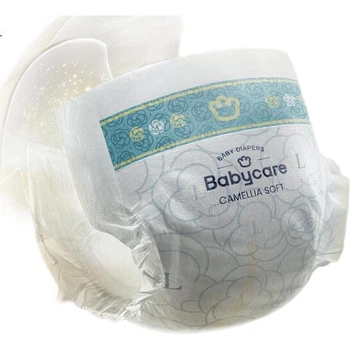 Пробный набор подгузников Babycare Camellia, размер M, 16 штук (6-11 кг), новые мягкие детские подгузники Bud.