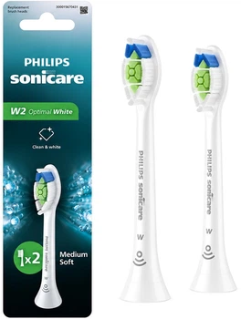 Насадки для зубної щітки PHILIPS Sonicare HX6062/87 W2 Optimal White