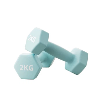 Гантелі RUNWE 2 x 2 кг, блакитні
