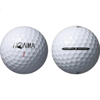Мяч для гольфа HONMA TW-X, трехслойный мяч, улучшенный мяч для дальних дистанций U, соревновательный мяч, мяч второго этапа, белый.