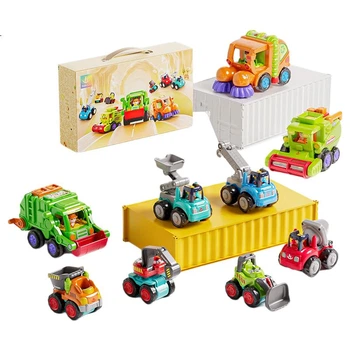 Машинка HUILE TOYS экскаватор детская для детей 1-3 лет
