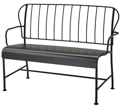 2-місний диван, садовий, сірий IKEA LÄCKÖ 505.227.33