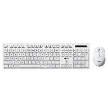 Комплект бездротовий Acer KM412 Wireless White