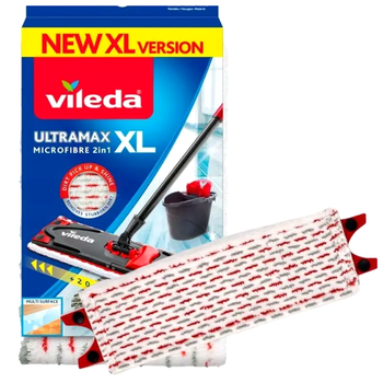 Запасная насадка плоская микрофибра для швабры для пола 1 шт Vileda LS-0008