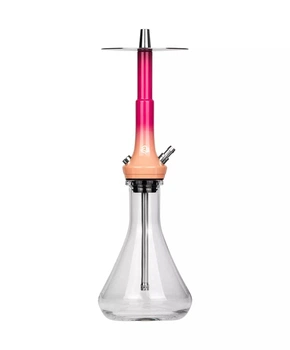 Кальян Amotion Doppler Coral 47.5см из нержавейки кораллового цвета с диффузором