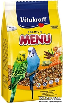 Повсякденний корм для хвилястих папуг Vitakraft Menu Vital 1 кг